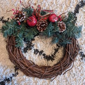 Vintage Christmas Wreath
